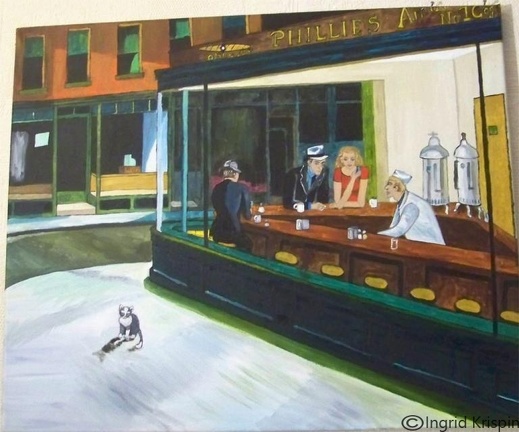 Nachtschwärmer-nach-Hopper   €100