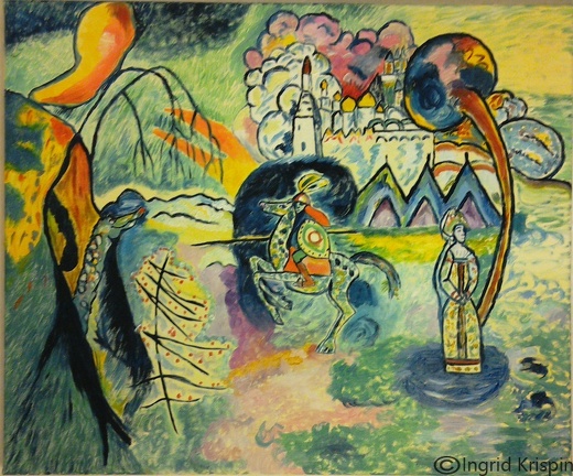 St.Georg nach Wassily Kandinsky 135€